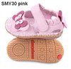 Shooshoos for toddlers pink open Sandal with Butterfly (Size 4 - 8)