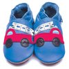 Soft sole shoes firetruck blue (size 24 - 30)