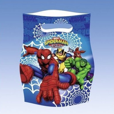 Spiderman & Friends Partytüten, 6er-Pack