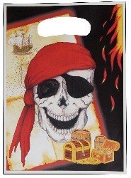 Pirat Partytüten, 10er-Pack