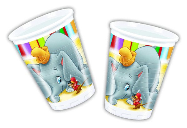 Dumbo Trinkbecher, 10er-Pack