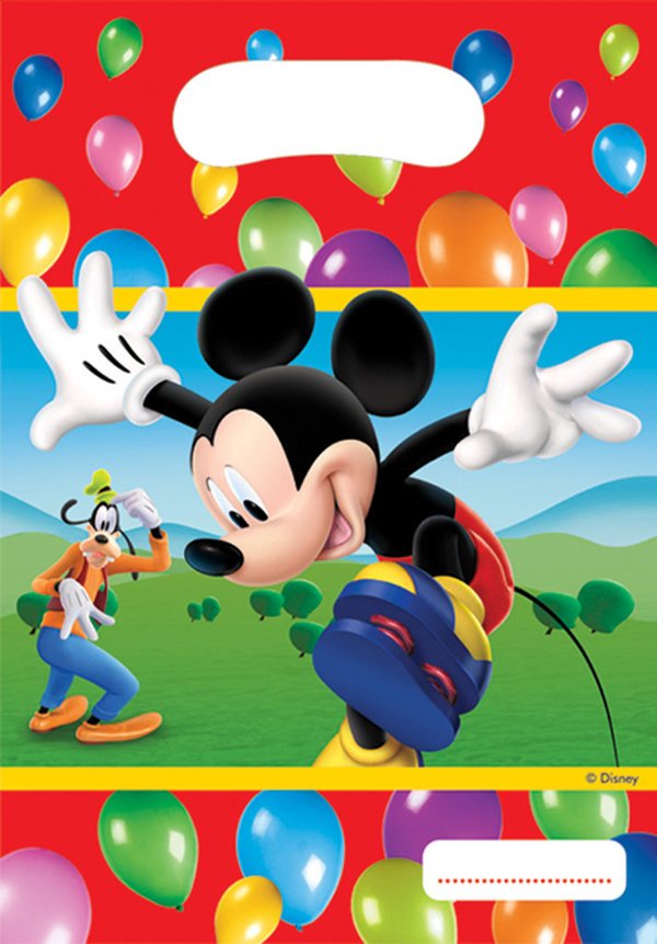Mickey Colours Partytüten, 6er-Pack