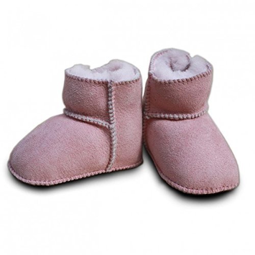 lambskin babyshoes pink