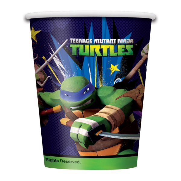 Ninja Turtles Trinkbecher, 8er-Pack